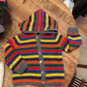 Handknit Toddler Sweater